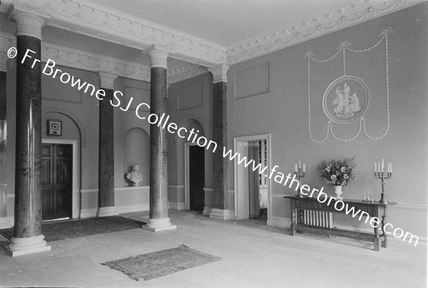 ITALIAN LEGATION  LUCAN HOUSE  ENTRANCE HALL